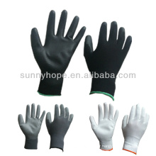 Gants industriels PU 13gauge en nylon et enduits de palmier